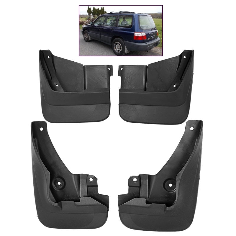 Mud Flaps Spash Guards For Subaru Forester 1998-2002 4 Pcs Left Right ...