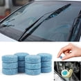 thumbnail image 3 of Juliy 1 Set Washer Fluid Tablets Solid High Enrichment Blue Car Care Auto Windshield Effervescent Concentrates Tablets for Vehicle, 3 of 10