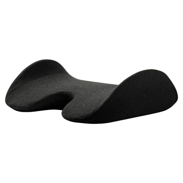 Cojín relajante vertebral Zulema almohada lumbar estiramiento espalda baja viaje Gris