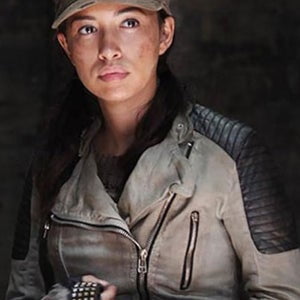 Noora 100% New Stylish Lambaskin Soft Leather Women Jacket Genuine designer Zipper Jacket Halloween Walking Jacket SB519