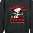 thumbnail image 3 of Peanuts - Charlie Brown Women's Winter Fleece Pullover Long Sleeve Shirts, 3 of 6