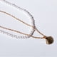 thumbnail image 3 of Collar para mujer, joyería para mujer, joyería para mujer, collar vintage de metal multicapa, collar de múltiples capas con inicio, joyería para mujer, collar de perlas, 3 of 5