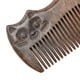 thumbnail image 3 of Peines de madera de sándalo para mujeres y hombres, dientes anchos y finos, resistentes, antiestáticos para desenredar WD.WDQZL Hogar, 3 of 4