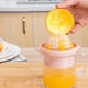 thumbnail image 4 of Exprimidor de frutas sencillo de cocina, multifunción, a presión manual, para frutas y verduras, minimáquina exprimidora de frutas, práctico accesorio de cocina (rosa), 4 of 6