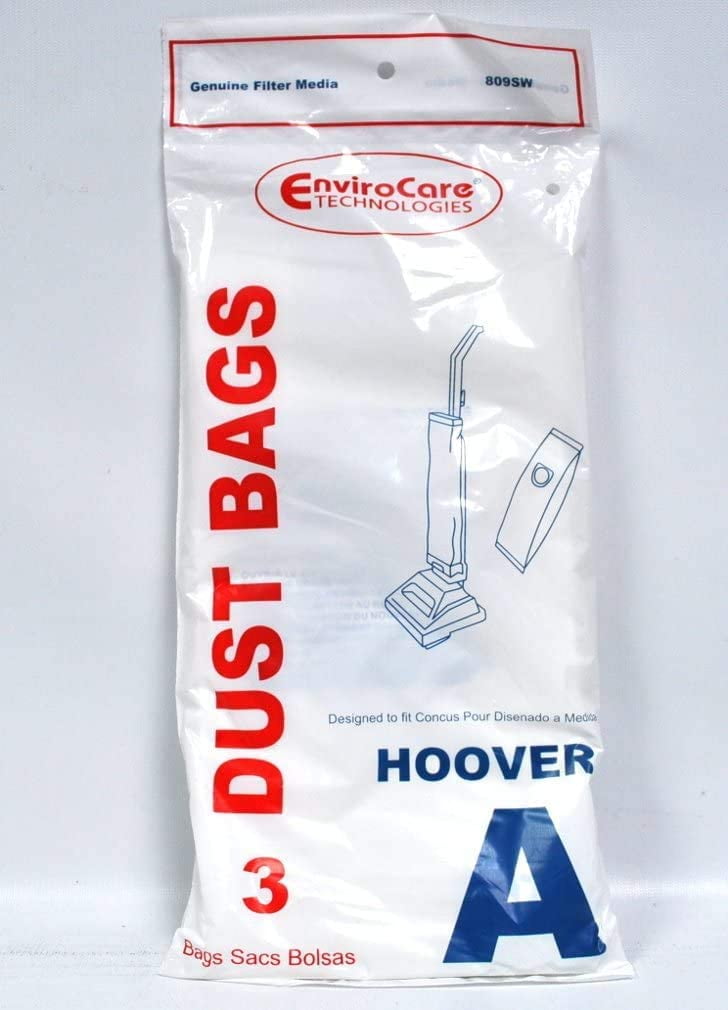 Hoover Type A Paper Bags Upright Vacuum 9Pk Part 809-9 