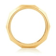 thumbnail image 3 of CARATS FOR YOU Women's Comfort FIT Plain Wedding Band Ring In 10K Yellow Gold, Ring Size-12, 3 of 6