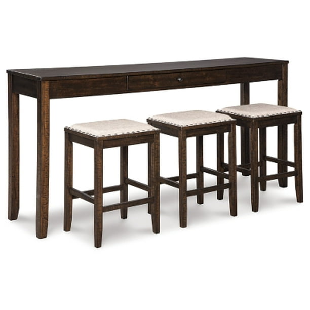 Signature Design by Ashley Rokane Urban Farmhouse Counter Height Dining