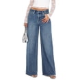 thumbnail image 5 of EMMIOL Women's High Waisted Wide Leg Jeans 2026 Casual Loose Fit Denim Pants Trendy, 5 of 6