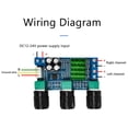 thumbnail image 4 of XH-M567 TPA3116D2 Placa de amplificador de potencia de audio digital de doble canal DC12-24V Likrtyny Para estrenar, 4 of 7