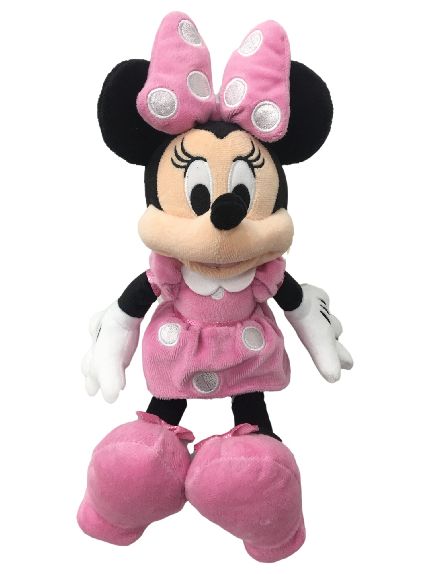 Disney Minnie Mouse 14 inch Plush Stuffed Animal Pal, Pink Polka Dot - image 2 of 2