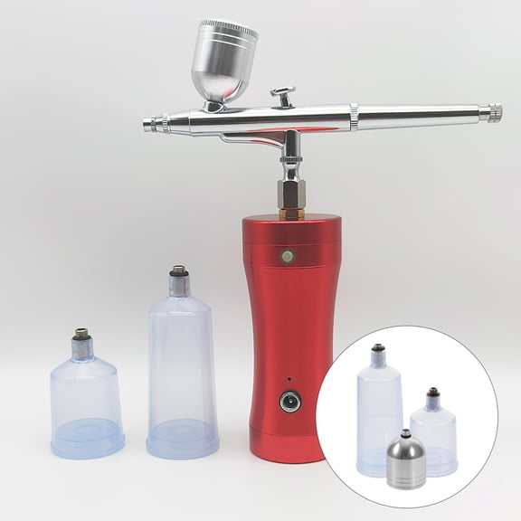 3pcs Replaceable Airbrush Bottles Professional Paint Cup Refillable Bottles