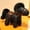 Black, variant on Adorable Leather Horse Plush Doll Chinese Zodiac Pony with Long Tail 5.9in Ornament-Creative Simulation Plushies Toy Gift, Cuddly and Soft Stuffed Animal Doll Throw Pillow