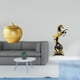 thumbnail image 2 of Escultura De Caballo De Resina Moderna, Adorno Artístico De Mesa Para Dormitorio, Sala De Estar, Oficina, Estantería, Centro De Mesa., 2 of 8