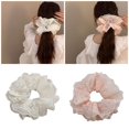 thumbnail image 2 of Yokua Elegant Lace Edge Scrunchie Large Hairband Hair Tie Hair Accessory for Women, 2 of 13