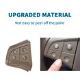 thumbnail image 2 of Botón de interruptor de volante de 4 teclas para Benz ML/GL/R/B (amarillo oscuro izquierdo) Likrtyny Accesorios para autos y motos, 2 of 9