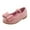 Pink, variant on HUANBAI Girls Princess Shoes Toddler Kids Baby Bowknot Single Sandals Shoes 7.5