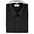 thumbnail image 3 of Berlioni Men's Short Sleeve Dress Shirts Button Down One Pocket, 3 of 3