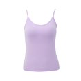 thumbnail image 4 of female Padded Bra Tank Top Women Spaghetti Cami Top Vests Female Camisole With Built In Bra, 4 of 8