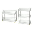 thumbnail image 3 of mmirethe Bathroom Sturdy Storage Solution Color To Cluttered And Functional Transparent color 2 1Set, 3 of 6