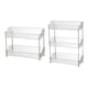 thumbnail image 4 of Gabinete pedestal Injueey para baño almacenamiento y organización color transparente, 4 of 6