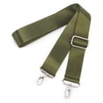 thumbnail image 2 of Spencer Wide Purse Strap Replacement Adjustable Nylon Shoulder Strap Crossbody Bag Handbag Strap, 59 Inch, Green, 2 of 7