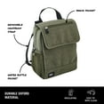 thumbnail image 3 of BUILT Oxford Adult Lunch Sack Sage Green, 3 of 10