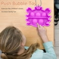 thumbnail image 4 of Silicona Autismo Sensorial Squeeze Bubble Juguetes Llavero Bolsas Colgante (Cangrejo Púrpura) Ehuebsd Para estrenar, 4 of 9
