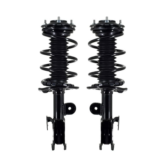 Pair Front Left-Right Quick Complete Strut - Coil Spring For 2010-2015 Toyota Prius