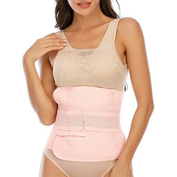 SAYFUT Postpartum Belly Wrap for Women Corset Belly Band Postnatal Underwear Back Support Girdle Belt