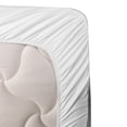 thumbnail image 3 of Retro Sheet Set, Green Stain Horse Head Mane Image Camouflage Color Abstract Art, Fitted and Flat Sheet with Pillowcase Bedding Accent 3 Piece Set, Twin, Grey, by Ambesonne, 3 of 4