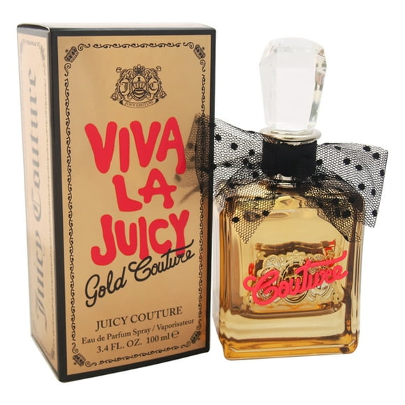 Viva La Juicy Gold Couture by Juicy Couture for Women - 3.4 oz EDP Spray
