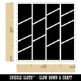 thumbnail image 2 of Abstract Geometric Background Self-Inking Rubber Stamp Ink Stamper - Fuchsia Ink - Small 1 Inch, 2 of 7