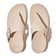 thumbnail image 4 of Sandalia tipo chancla FitFlop Lulu, puntera de piel, color beige, 4 of 5