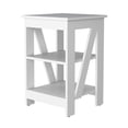 thumbnail image 2 of White pine two-shelf table / Ideal for living room setup / Provide practical storage, 2 of 4