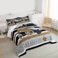 thumbnail image 3 of jejeloiu Philadelphia Slihouette Full Size Comforter Sets,Kids Rugby Helmet Bedding Comforter Set,American Football City Bedding Sets For Boys Teens,Super Cozy Room Decor Reversible,3pcs, 3 of 8