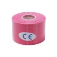 thumbnail image 4 of Greeniant Cinta muscular Soporte Elástico Deporte Adhesivo Vendaje Gimnasio Fitness Correa muscular, rosa, 7,5 cm x 5 m Type2 NO2 Greeniant OD000097-03, 4 of 6