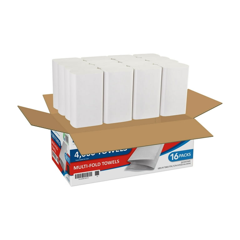 Lavex Janitorial Multifold Paper Towels - 4000/Case