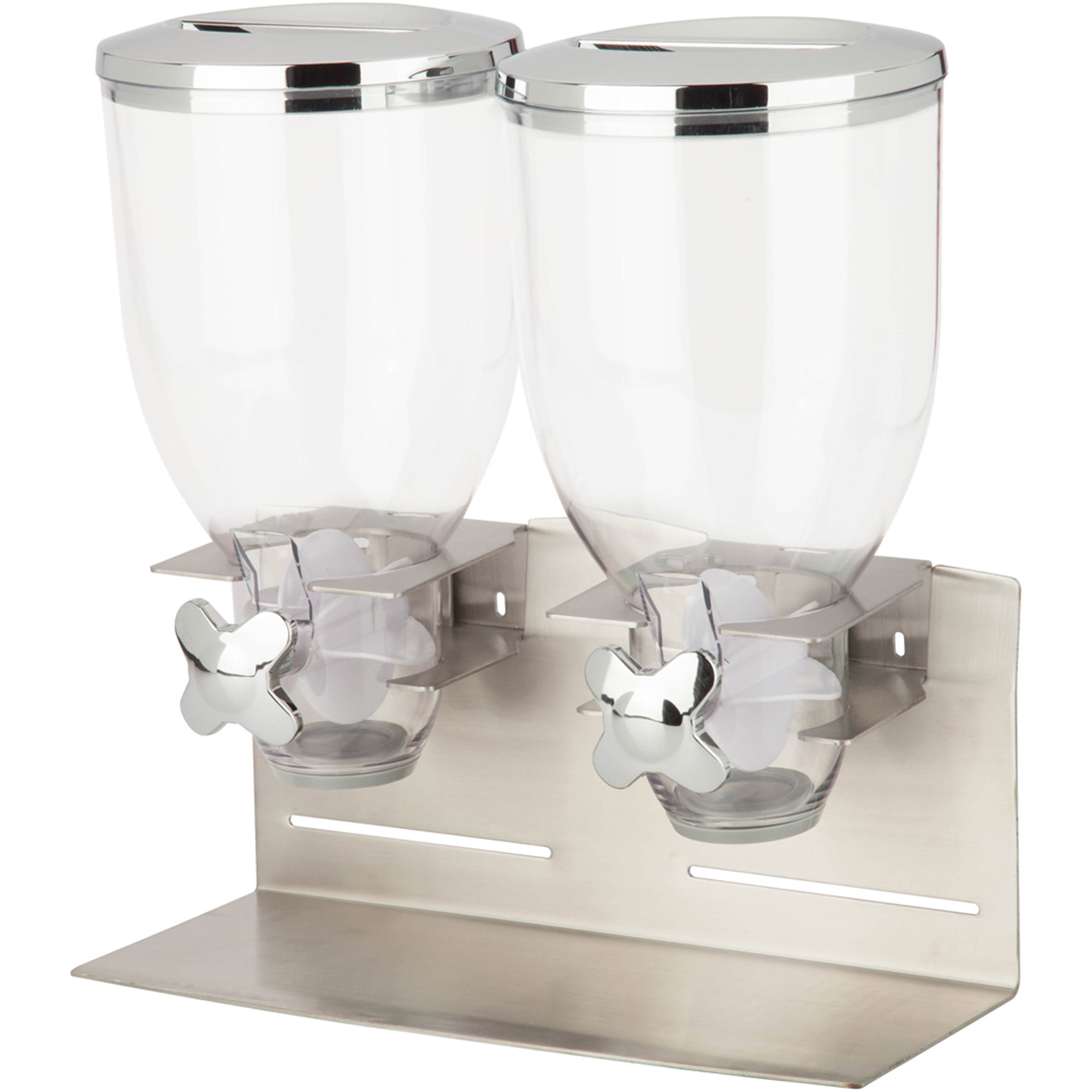 Honey Can Do Designer Edition Stainless Steel Double 17.5 oz Dispenser