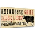 thumbnail image 2 of Roadhouse Grill By Pela Studio, 40" x 16" Fine Art Giclee Print on Gallery Wrap Canvas, Ready to Hang, 2 of 3