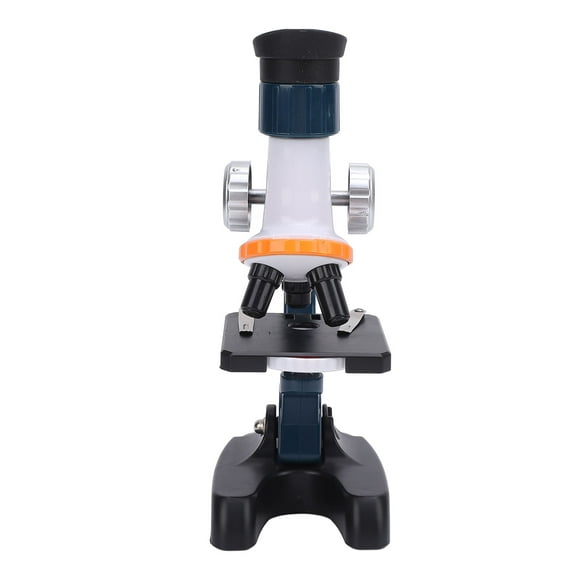 Microscope for Kids, High Definition Battery Powered Microscope Science Kit with 4 Blank Glass Slides, Science Experiment Toy Kit for Kids