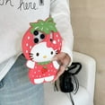 thumbnail image 5 of Cute Strawberry Kitty 3D Silicone Cartoon Girly Phone Case Shockproof Protective Cover for iPhone 17 16 Pro Max 17 Air 11 12 13 14 15 Plus, 5 of 9