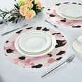 thumbnail image 6 of 15.4inch Round Placemats, DIY Printing Design, Suitable for Kitchen, Table Party Decoration Elegant Seamless Pattern, 6 of 7