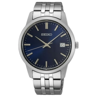 Seiko Men's SKA387 Kinetic Blue Dial Dive Watch - Walmart.com
