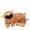 Orange, variant on No-Stuffing Pineapple Dog Toy, Fleece Chew Toy with Crinkle Paper & Squeaker, Durable Interactive Play Toy for Puppies & Dogs