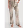 thumbnail image 3 of Women's Striped Textured Knit Boot Cut Casual Pants, 3 of 4