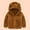 Brown, variant on Lilgiuy Toddler Girls Boys Winter Fleece Jacket Solid Color Cute Bear Ears Hoodie Sweater Zip Up Warm Thick Coat Jacket Coffee