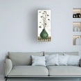 thumbnail image 3 of Silvia Vassileva 'Zen Panel I on White' Canvas Art, 3 of 3