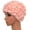 Pink, variant on Lace Vintage Swim Cap Floral Petal Retro Style Bathing Cap for Women