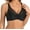 29-Black, variant on YWDJ Lace Bras for Women Push up Closure in Back Bras Wirefree Sleep Bras Wide Strap Full Coverage Wrap Comfy Bras without Cushions Plus Size Lace Comfy Bras Lounge Bras Beige L
