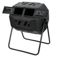 thumbnail image 2 of ZENSTYLE Durable Composting Tumbler Dual Rotating Garden Compost Bin 43 Gallon Black, 2 of 10